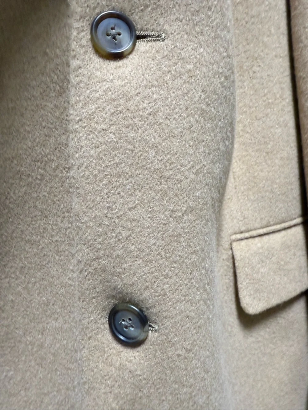 Vintage Jos. A Bank 100% Camel Hair 2 Button Notched Lapel Blazer Sport Coat